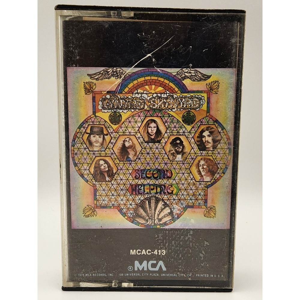 Second Helping ORIGINAL by‎ Lynyrd Skynyrd (Cassette 1974)